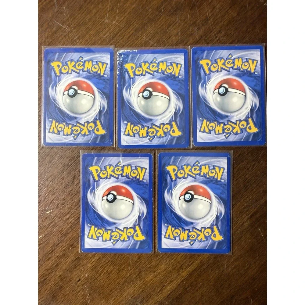 Lot of 5 Vintage Pokemon Cards (German)‎ Ivysaur Drowzee Pidgey & 2 Trainers